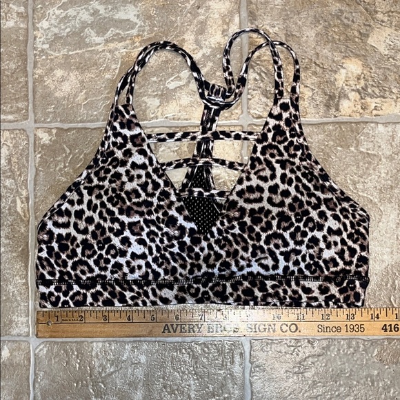 **Last chance** Zyia Leopard Print Women's Bralette - Picture 9 of 9